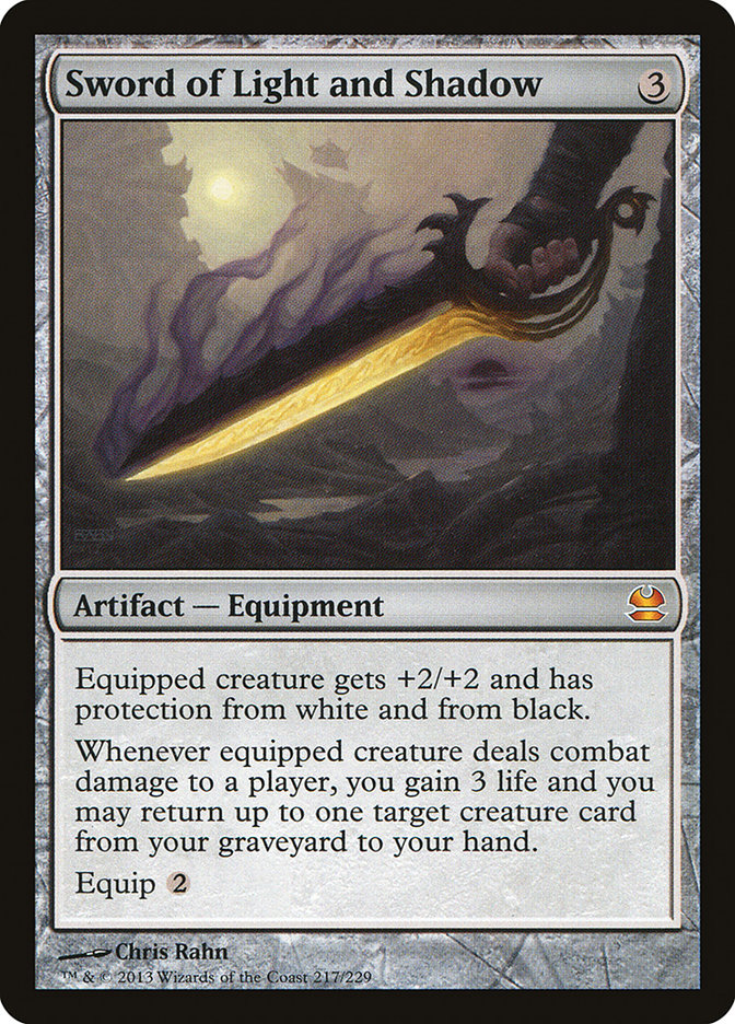 Sword of Light and Shadow (Modern Masters #217)