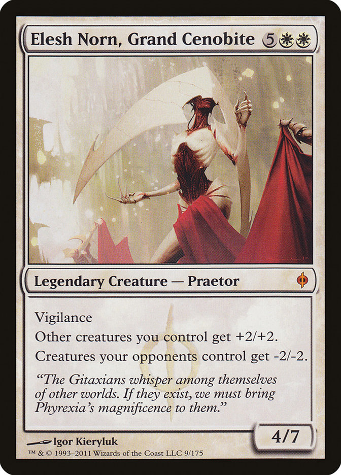 Elesh Norn, Grand Cenobite · New Phyrexia (NPH) #9 · Scryfall ...