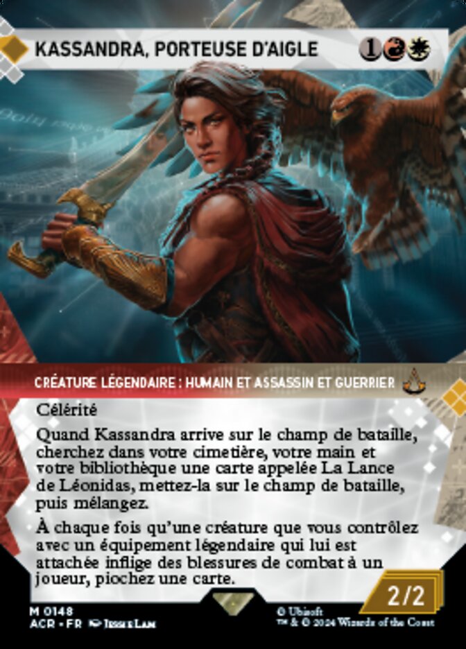 Kassandra, porteuse d'aigle