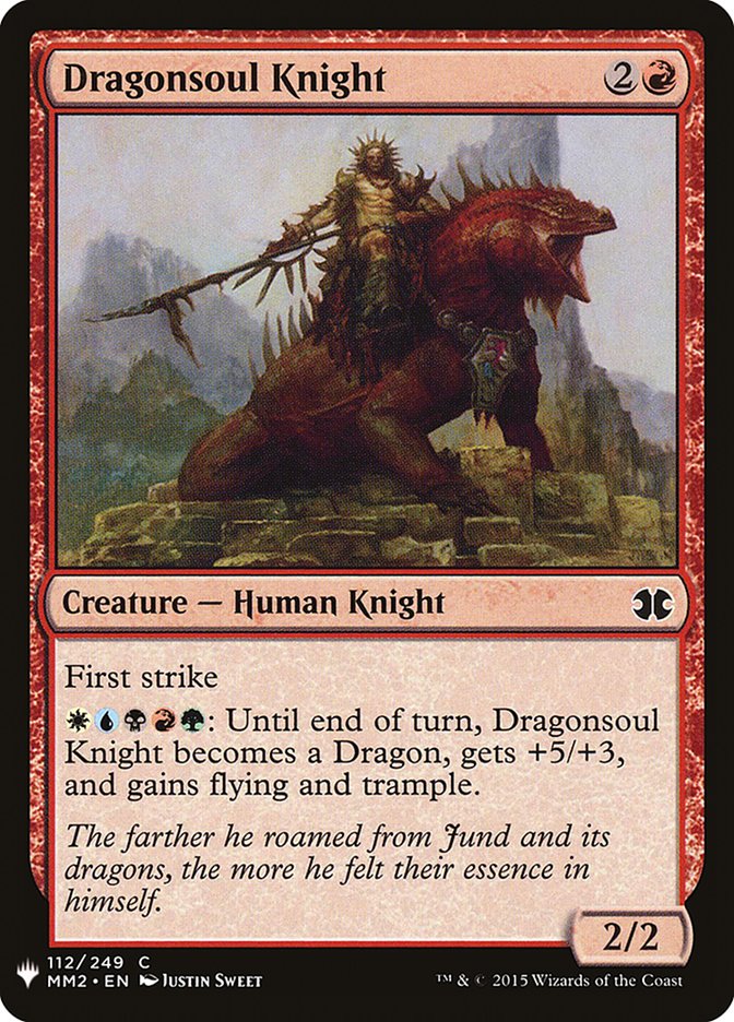 Dragonsoul Knight (The List #MM2-112)