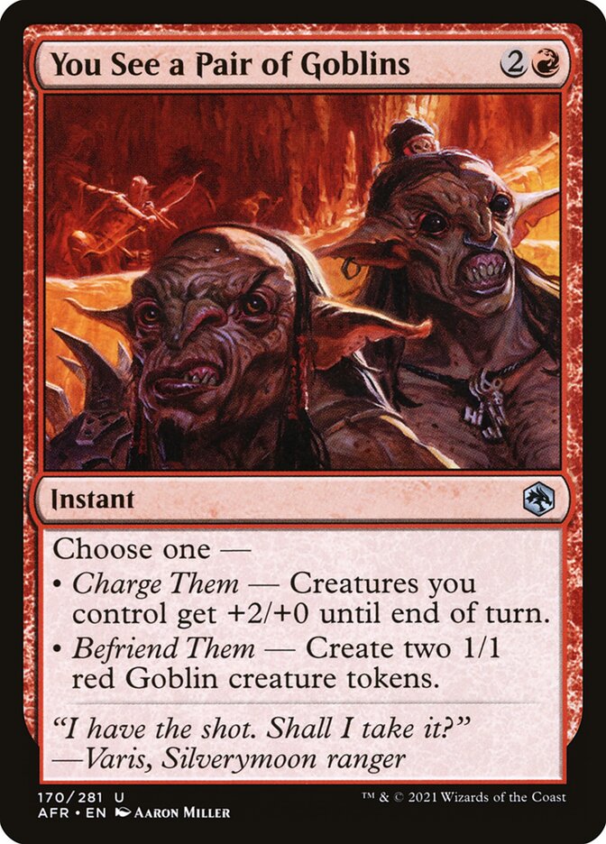 You See a Pair of Goblins (Adventures in the Forgotten Realms #170)