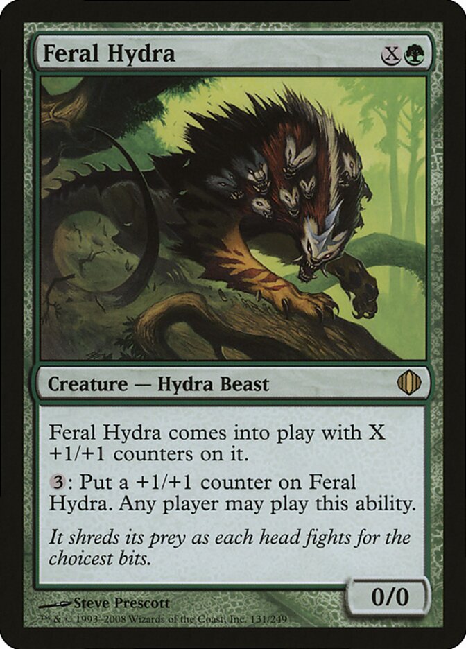 Feral Hydra (Magic Player Rewards 2009 #131)