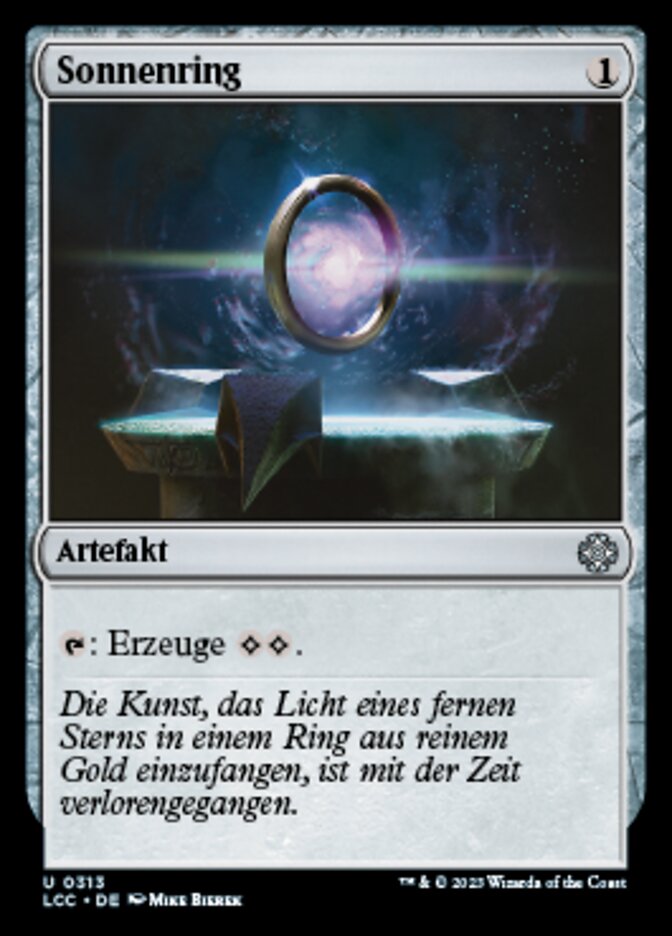Sol Ring (The Lost Caverns of Ixalan Commander #313)