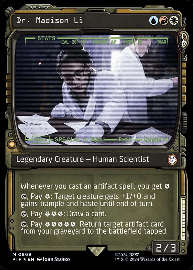 Dr. Madison Li (Fallout #869)