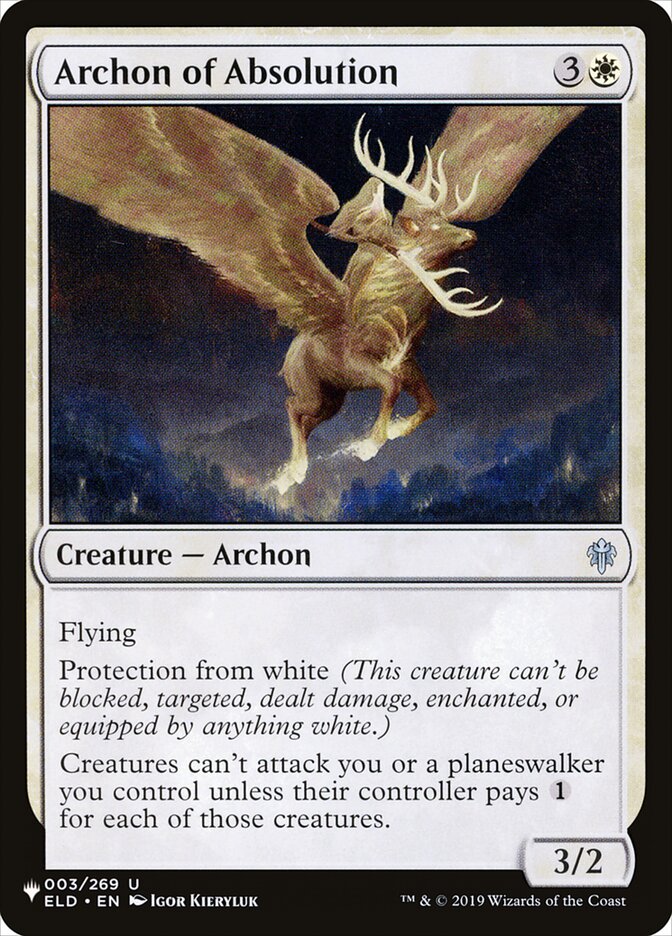 Archon of Absolution (The List #ELD-3)