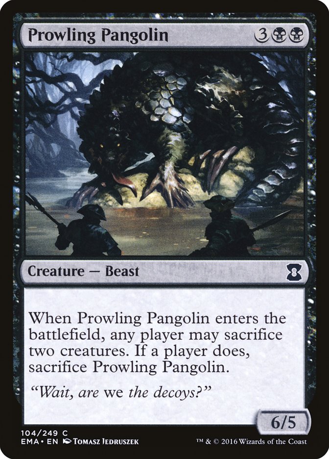Prowling Pangolin (Eternal Masters #104)
