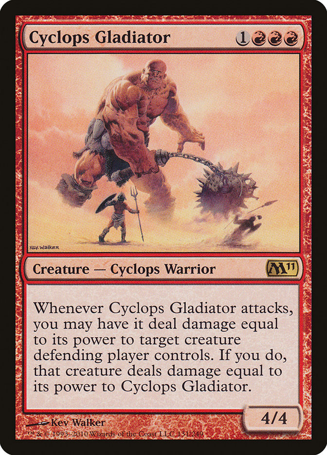 Cyclops Gladiator (Magic 2011 #131)