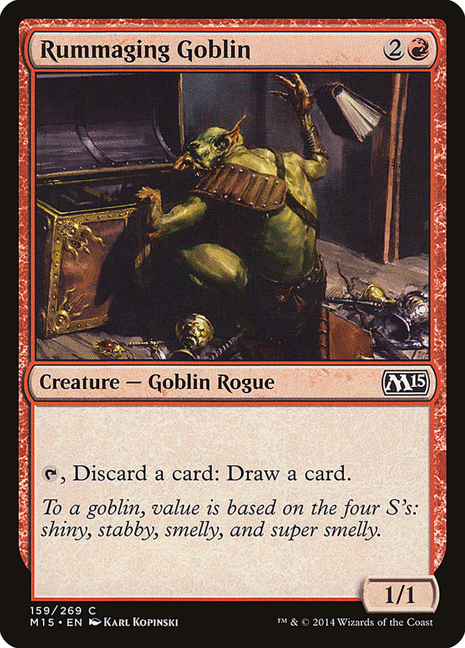 Rummaging Goblin (Magic 2015 #159)