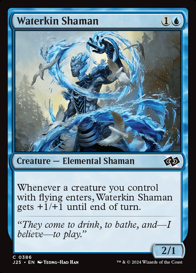 Waterkin Shaman (Foundations Jumpstart #386)