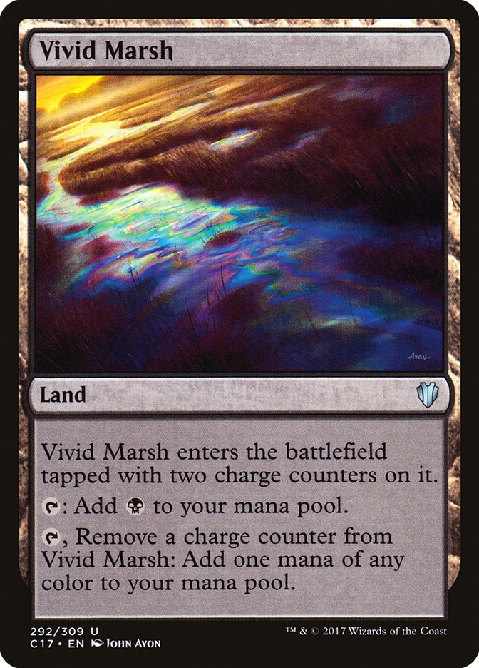 Vivid Marsh (Commander 2017 #292)