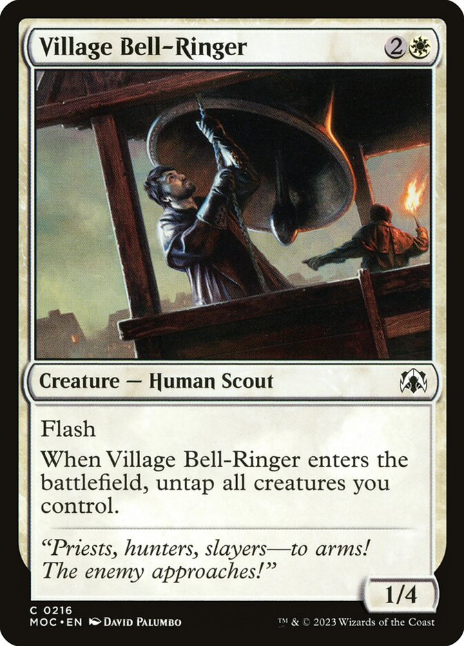 Village Bell-Ringer (March of the Machine Commander #216)