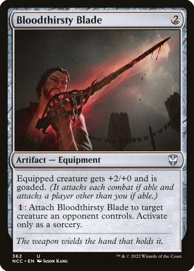 Bloodthirsty Blade (New Capenna Commander #362)