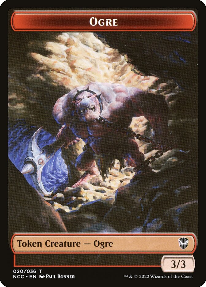 Ogre (New Capenna Commander Tokens #20)