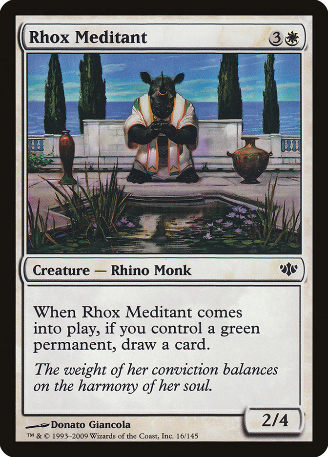 Rhox Meditant (Conflux #16)