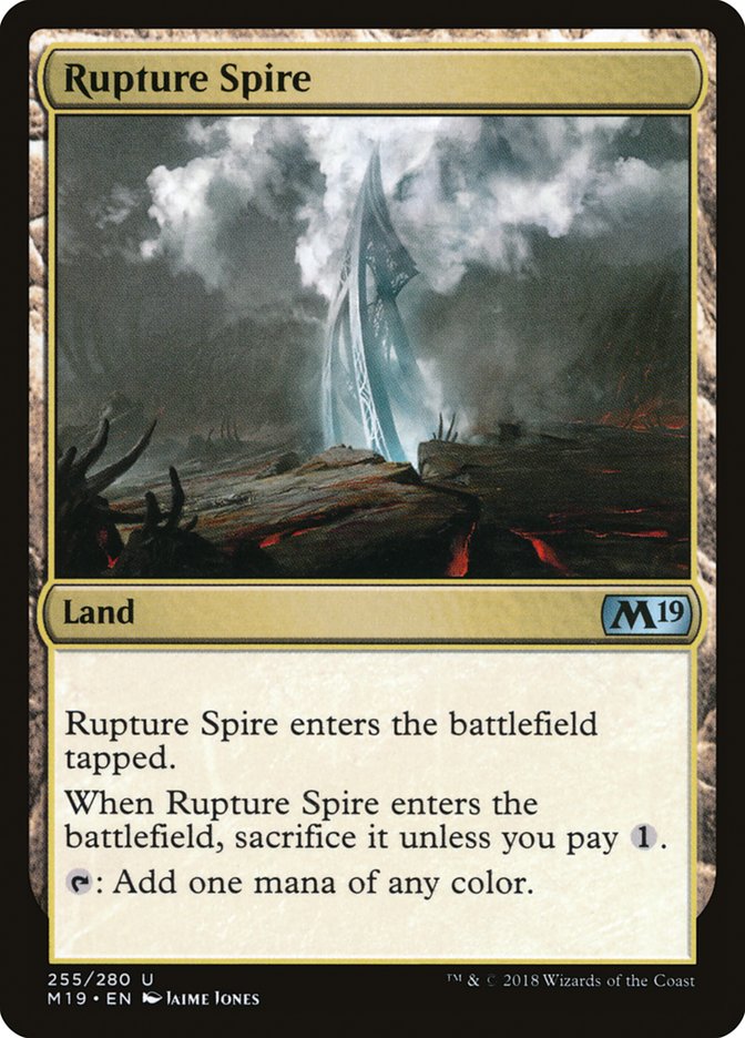 Rupture Spire (Core Set 2019 #255)