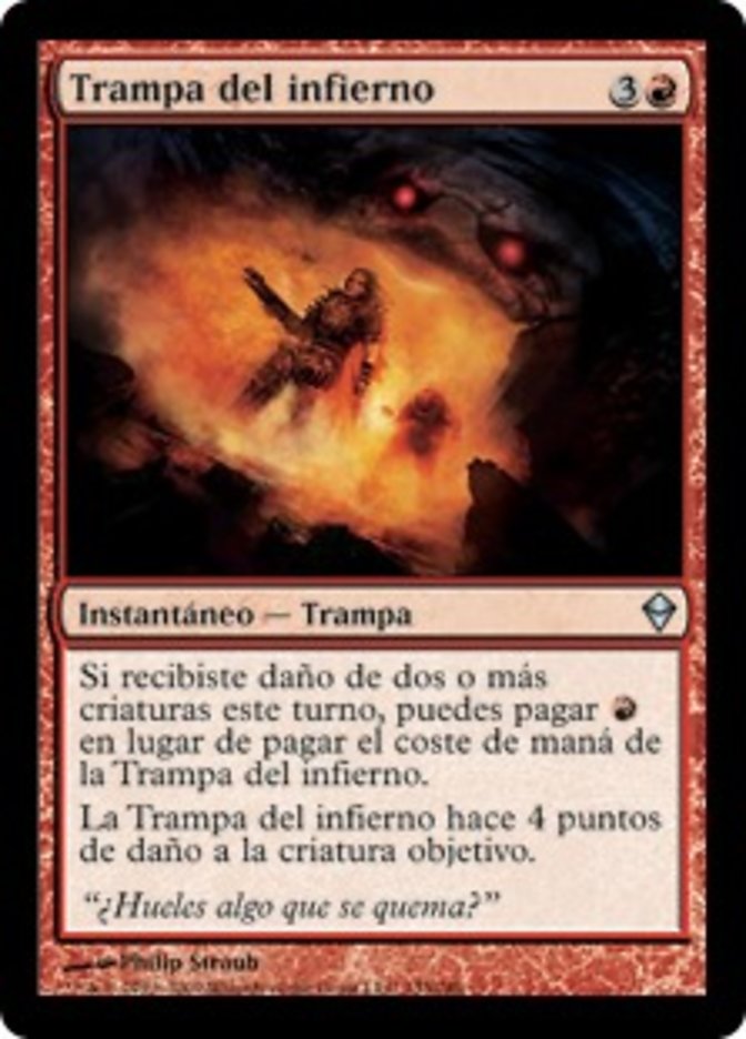 Inferno Trap (Zendikar #133)