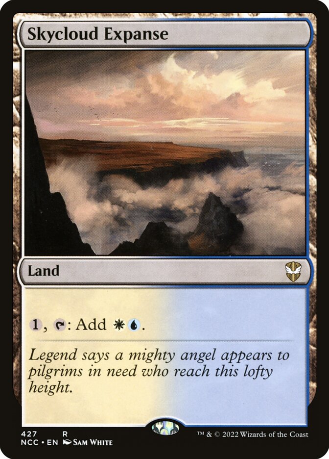 Skycloud Expanse (New Capenna Commander #427)