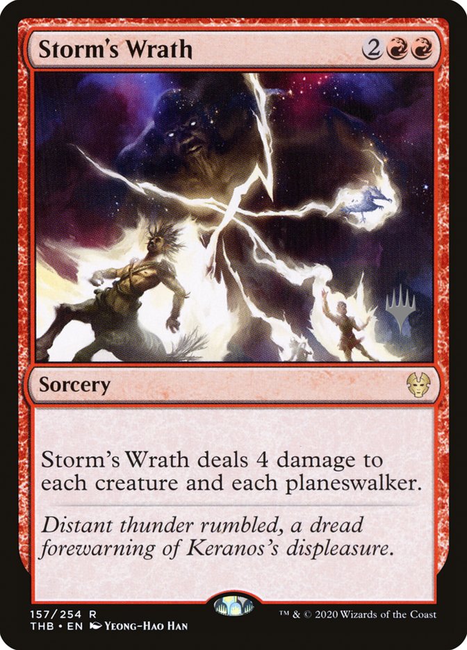 Storm's Wrath (Theros Beyond Death Promos #157p)
