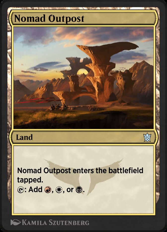 Nomad Outpost (Khans of Tarkir #237y)