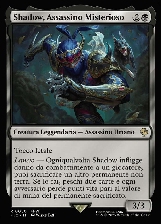 Shadow, Assassino Misterioso