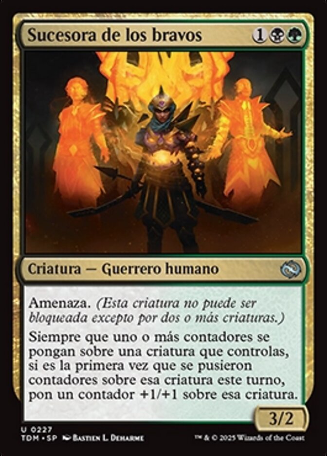 Sucesora de los bravos