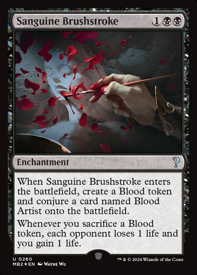 Sanguine Brushstroke (Mystery Booster 2 #260)