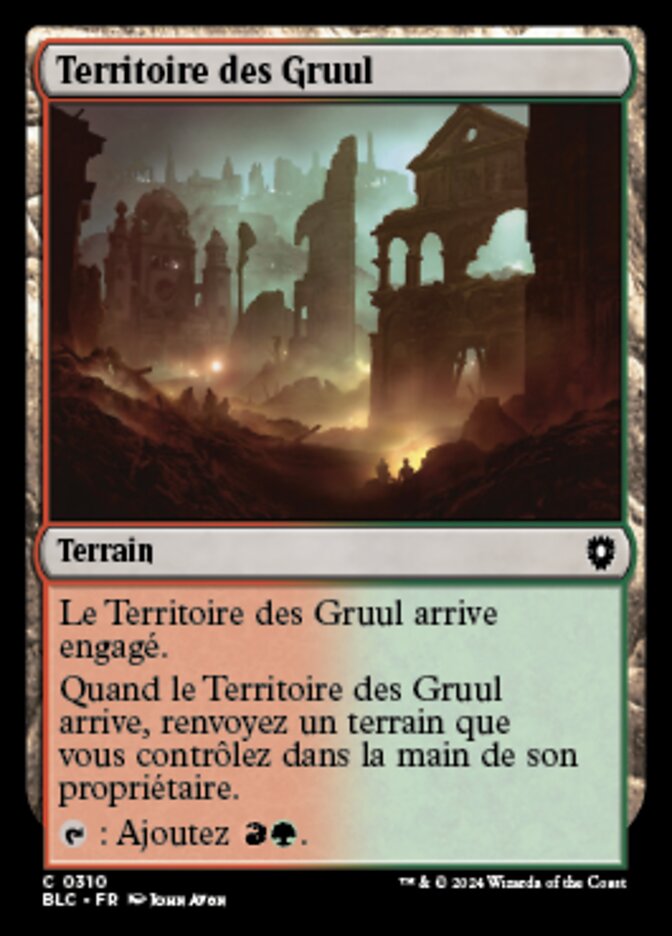 Gruul Turf (Bloomburrow Commander #310)