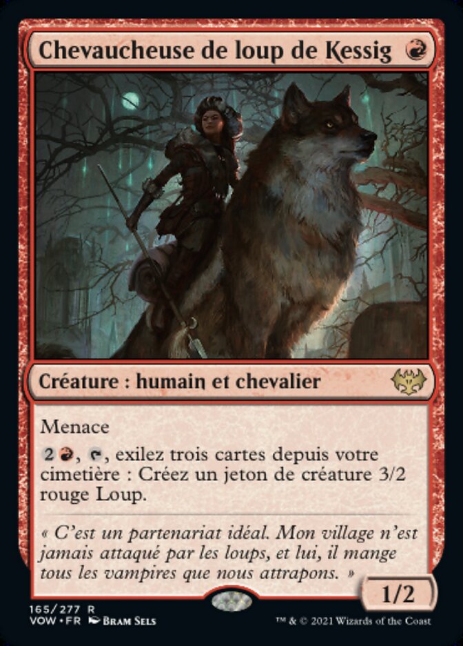 Chevaucheuse de loup de Kessig