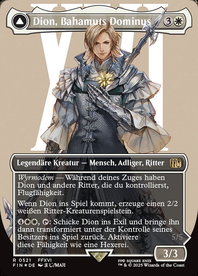 Dion, Bahamut's Dominant