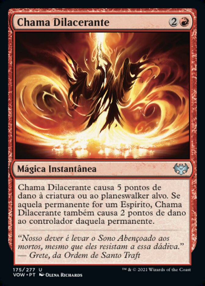 Rending Flame (Innistrad: Crimson Vow #175)