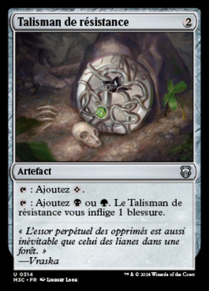 Talisman de résistance