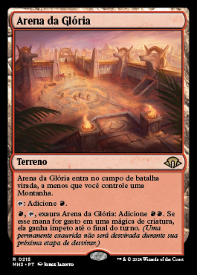 Arena of Glory (Modern Horizons 3 #215)