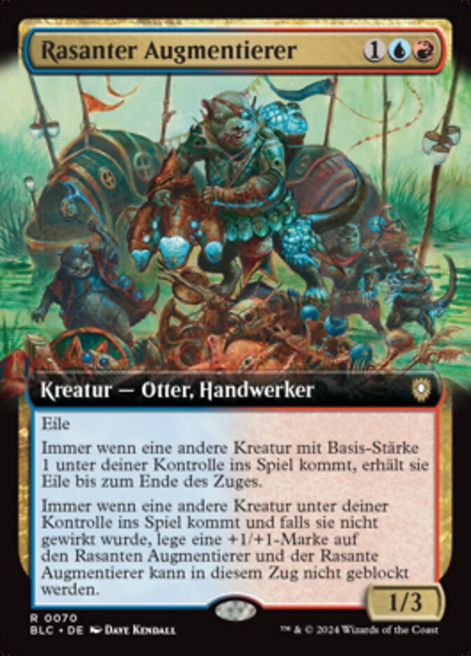 Rapid Augmenter (Bloomburrow Commander #70)