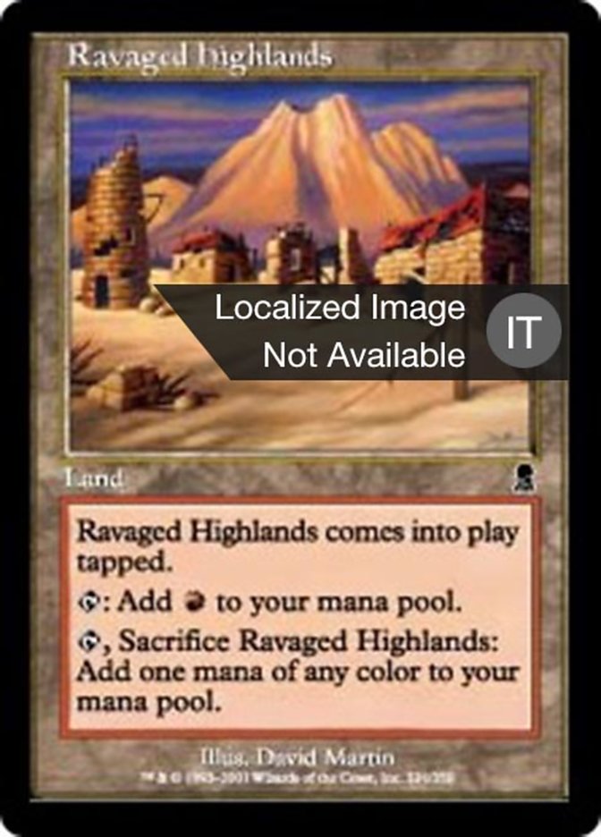 Ravaged Highlands (Odyssey #324)