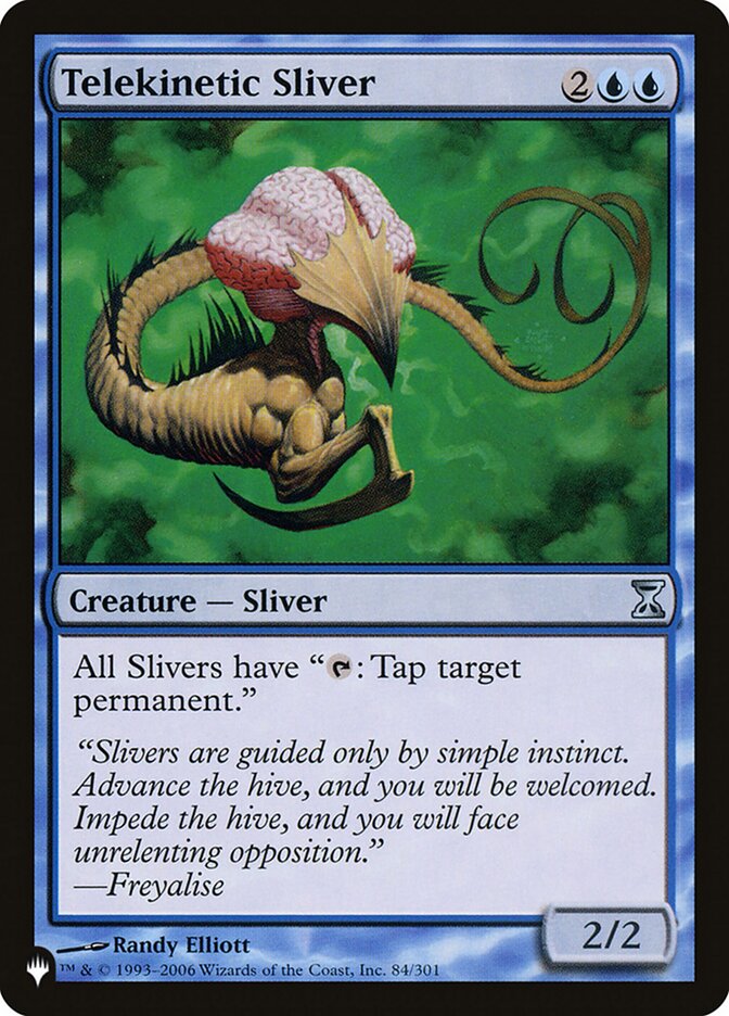 Telekinetic Sliver (The List #TSP-84)