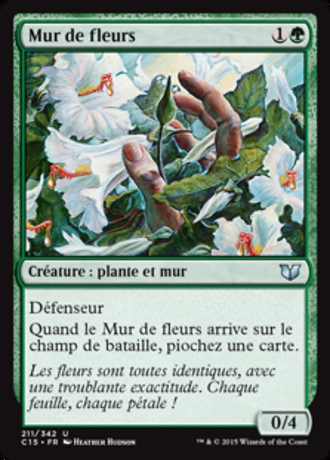 Wall of Blossoms (Commander 2015 #211)