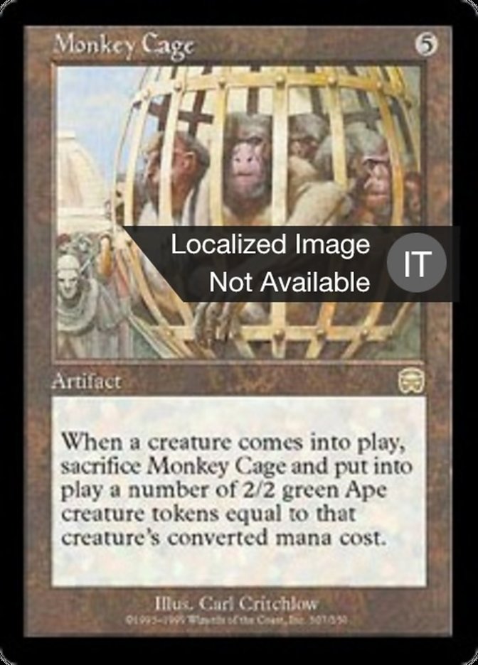 Monkey Cage (Mercadian Masques #307)