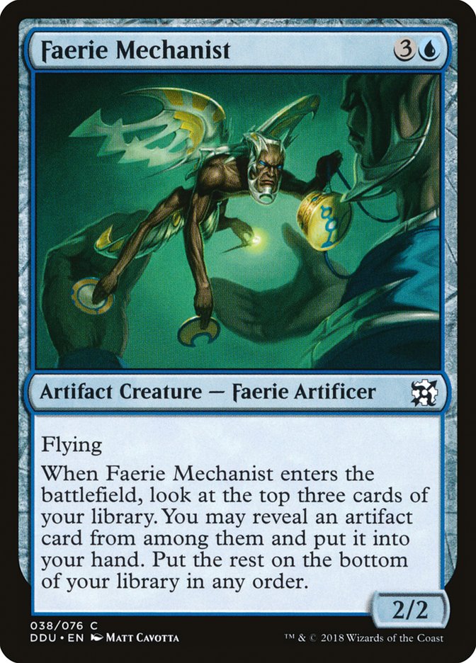 Faerie Mechanist (Duel Decks: Elves vs. Inventors #38)