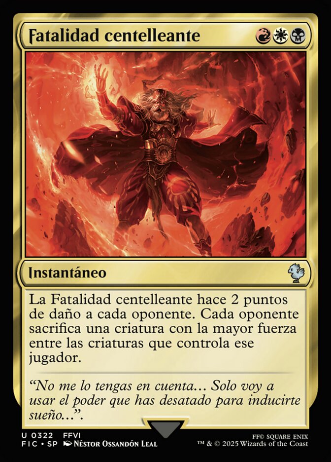 Fatalidad centelleante