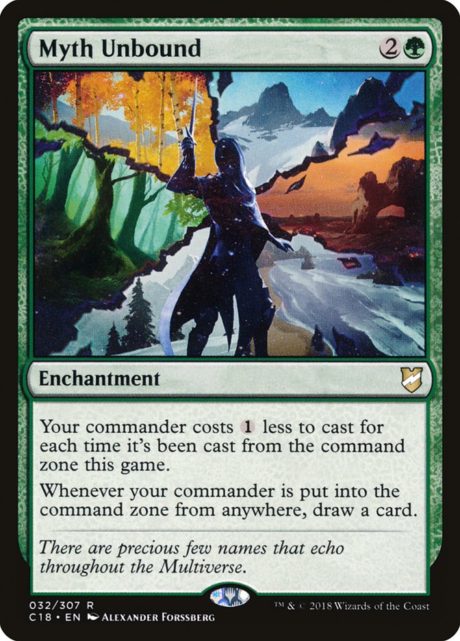 Myth Unbound (Commander 2018 #32)