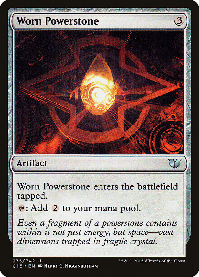 Worn Powerstone (Commander 2015 #275)