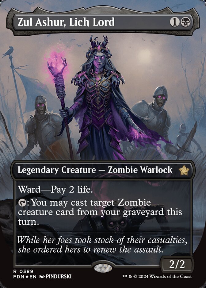 Zul Ashur, Lich Lord (Foundations #389)