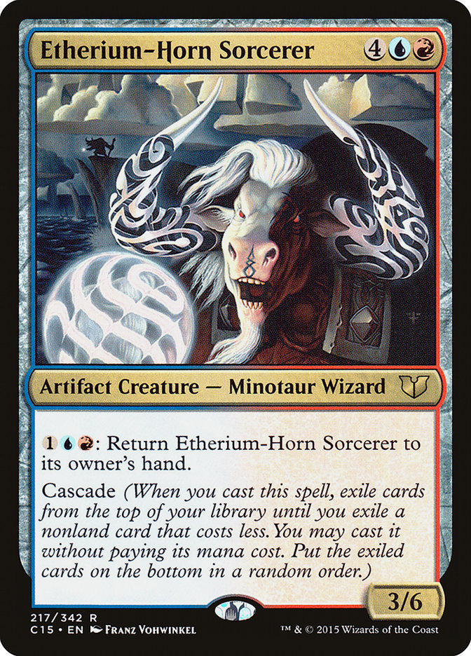 Etherium-Horn Sorcerer (Commander 2015 #217)