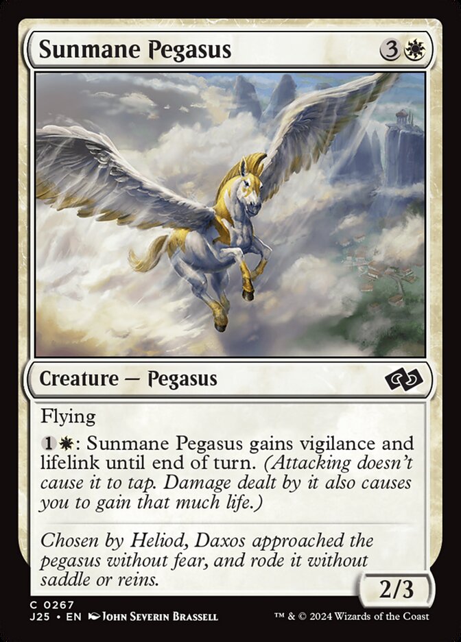 Sunmane Pegasus (Foundations Jumpstart #267)