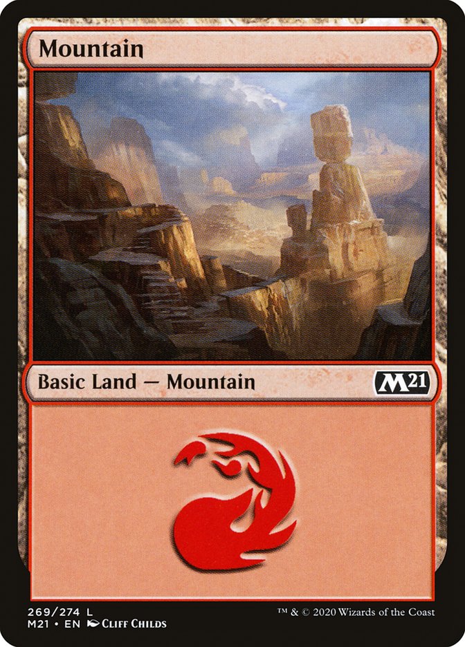 Mountain (Core Set 2021 #269)
