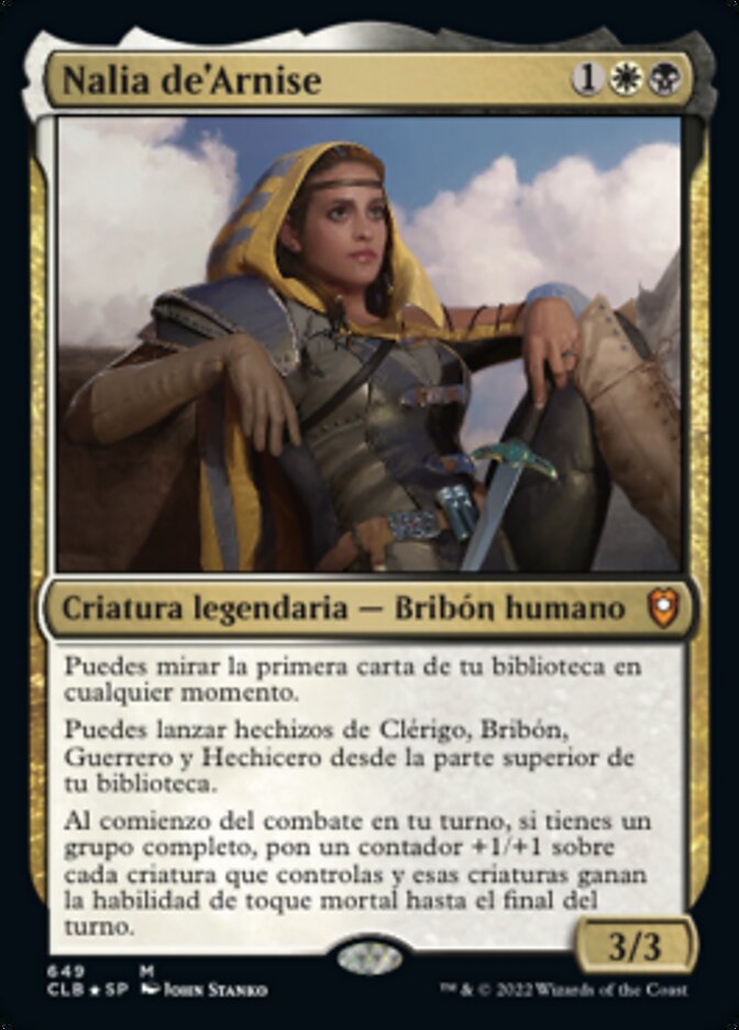 Nalia de'Arnise (Commander Legends: Battle for Baldur's Gate #649)