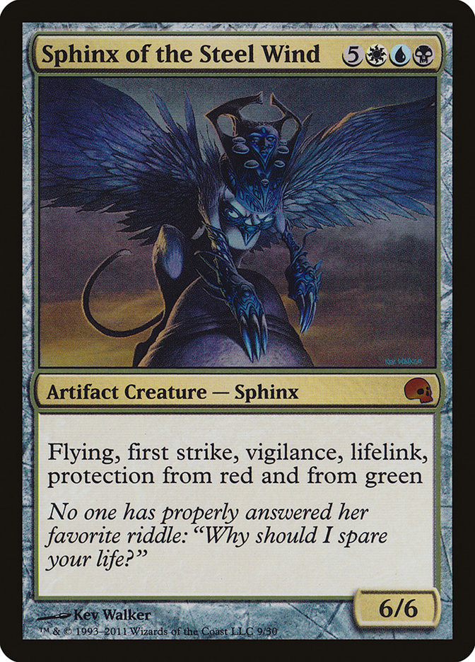 Sphinx of the Steel Wind (Premium Deck Series: Graveborn #9)