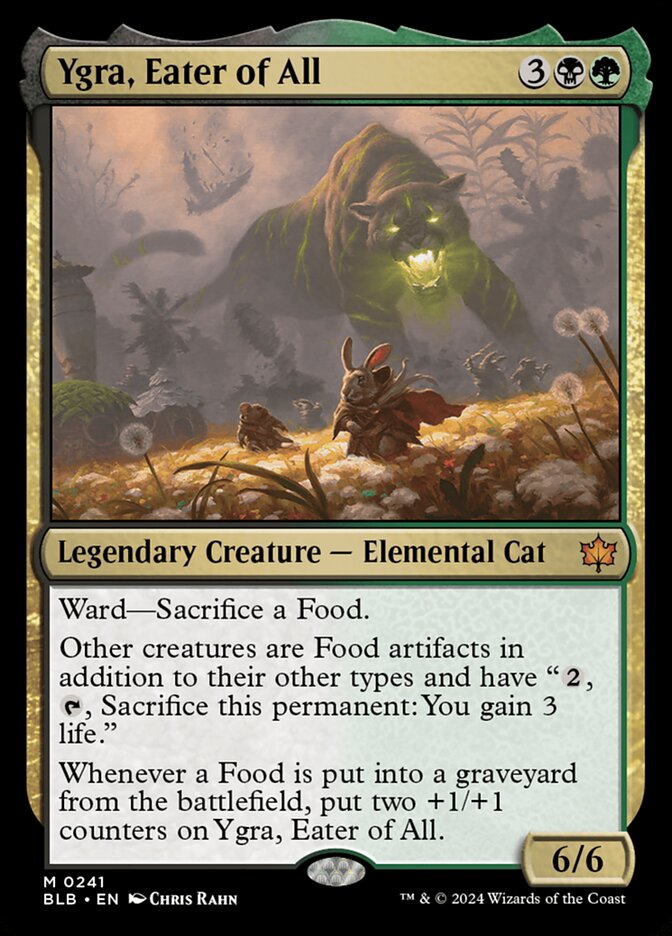 Ygra, Eater of All (Bloomburrow #241)