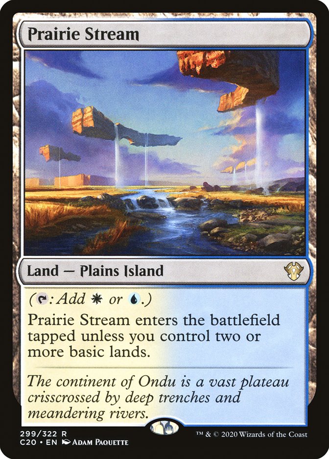Prairie Stream (Commander 2020 #299)