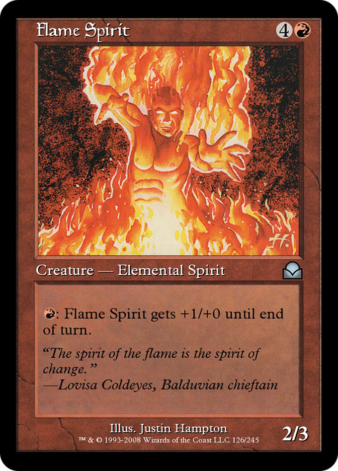 Flame Spirit (Masters Edition II #126)